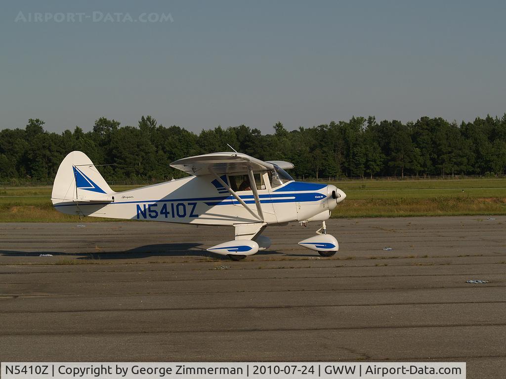 N5410Z, 1961 Piper PA-22-108 Colt C/N 22-9183, Landing @ Goldsboro-Wayne homebase to refuel and pickup passenger.