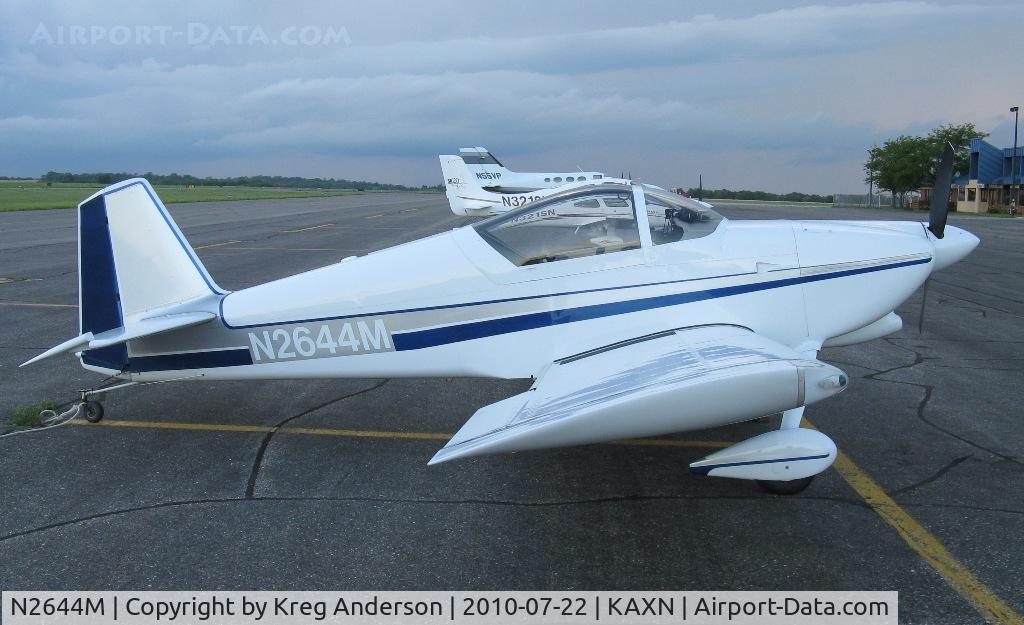 N2644M, 1998 Vans RV-6 C/N 23034, Vans RV-6 on the line.