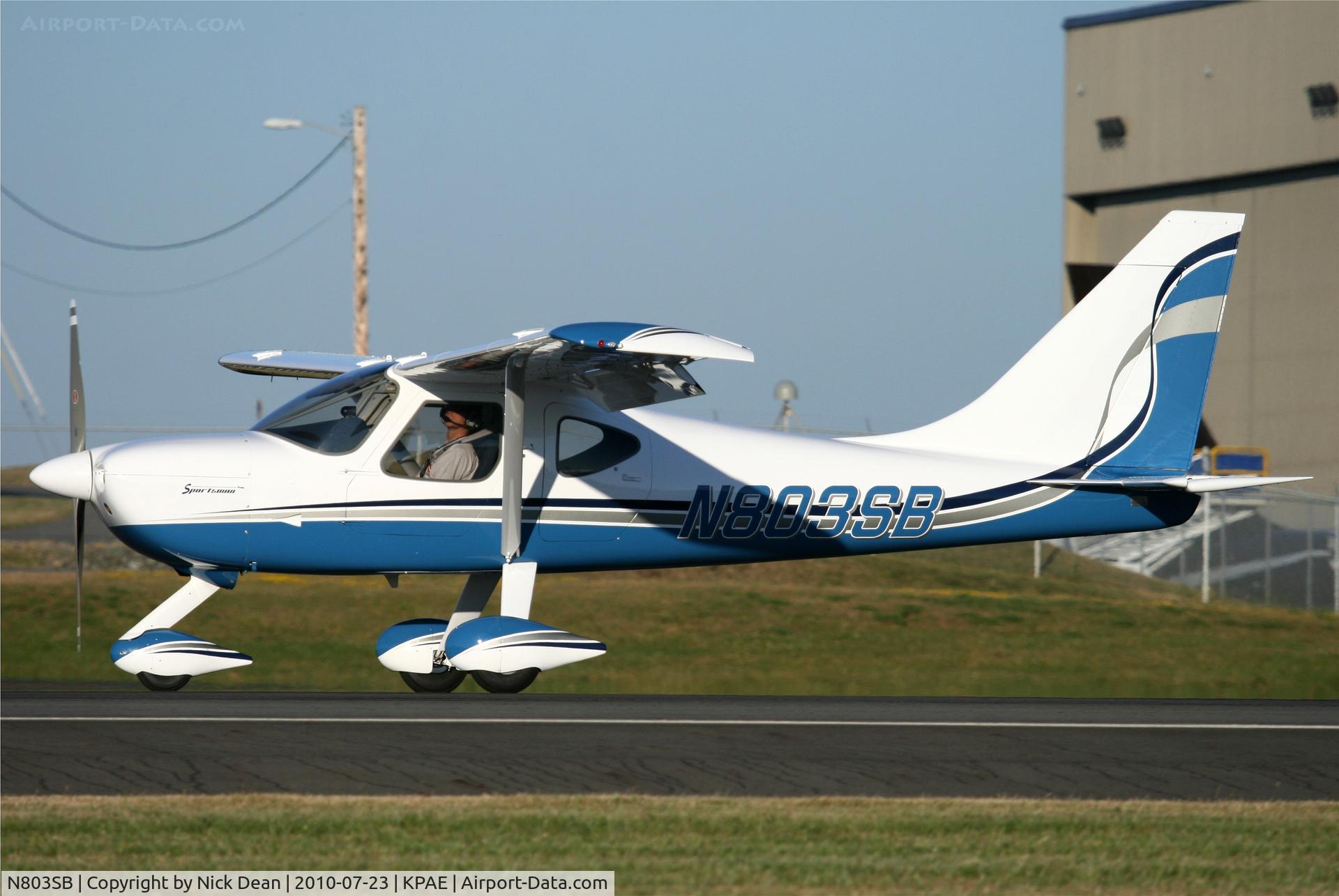 N803SB, 2005 Glasair GS-2 Sportsman C/N 7075, KPAE
