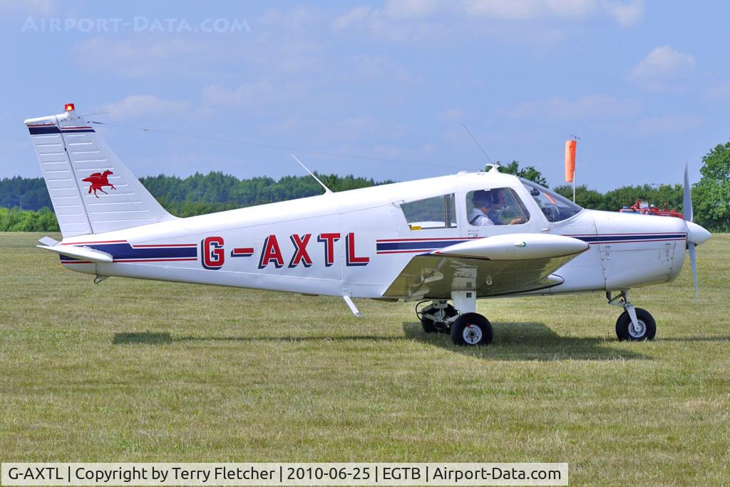 G-AXTL, 1969 Piper PA-28-140 Cherokee C/N 28-26247, 1969 Piper PIPER PA-28-140, c/n: 28-26247 visitor to AeroExpo 2010