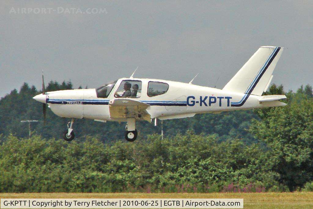 G-KPTT, 1997 Socata TB-20 Trinidad C/N 1821, 1997 Soc De Construction D\'avions De Tourisme Et D\'affaires SOCATA TB20, c/n: 1821 a visitor to AeroExpo 2010