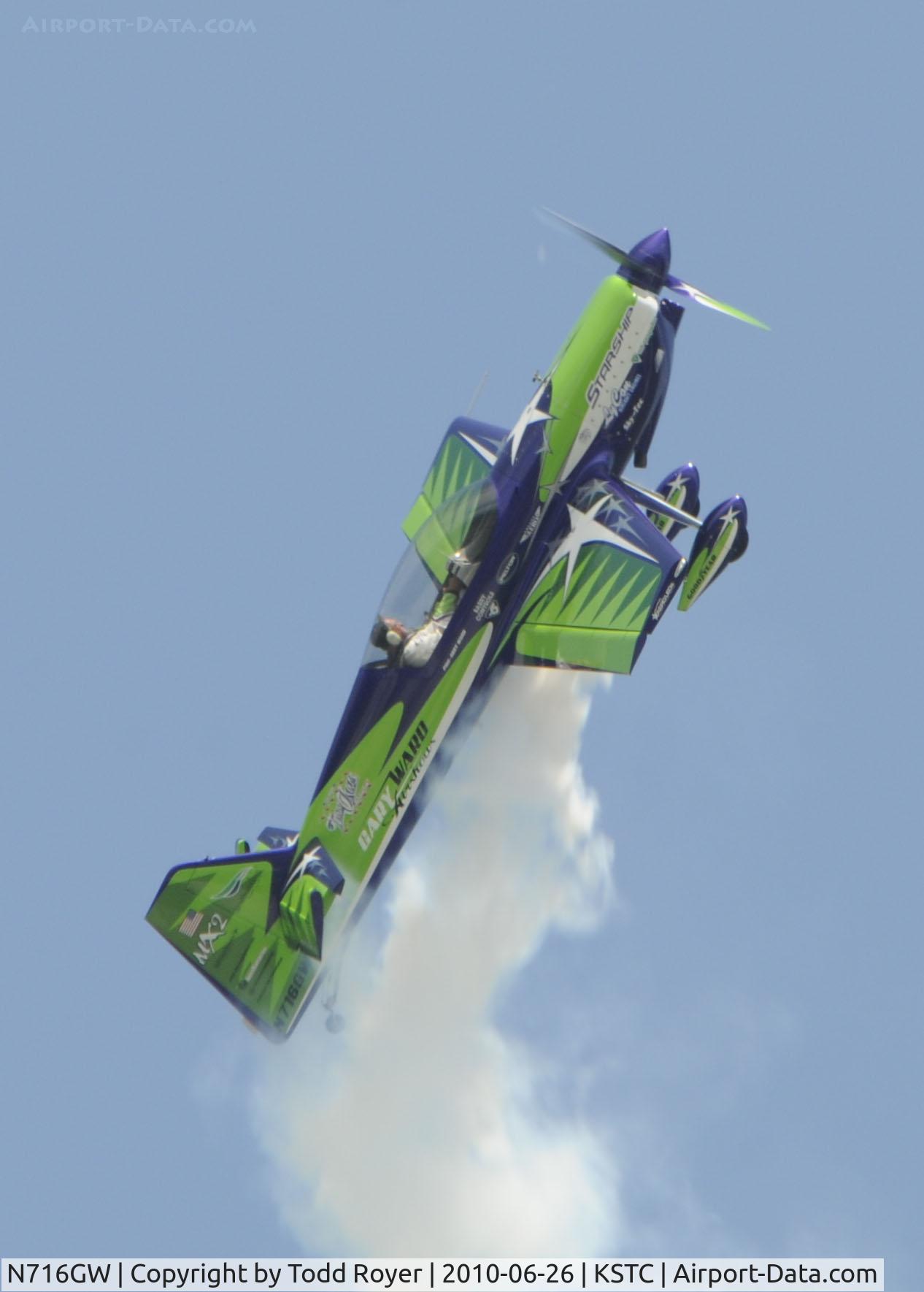 N716GW, 2006 MX Aircraft MX2 C/N 4, Performing at the Great Minnesota Air Show