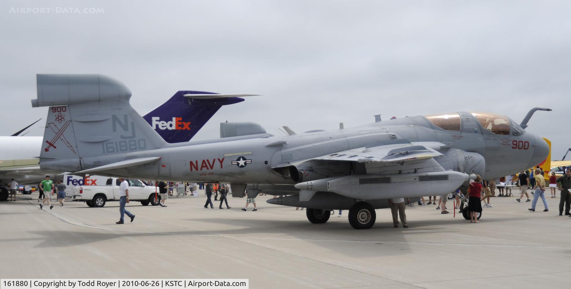 161880, Grumman EA-6B Prowler C/N P-103, On Static display at the Great Minnesota Air Show