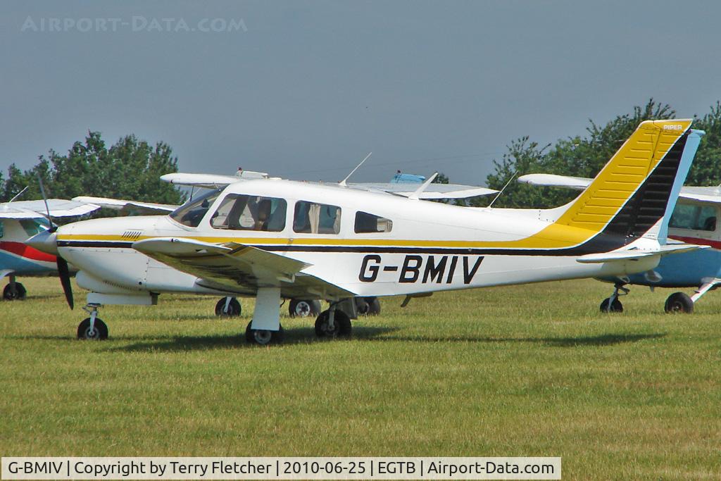 G-BMIV, 1977 Piper PA-28R-201T Cherokee Arrow III C/N 28R-7703154, 1977 Piper PIPER PA-28R-201T, c/n: 28R-7703154 at AeroExpo 2010