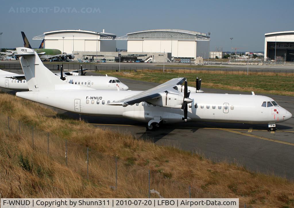 F-WNUD, 2009 ATR 72-212A C/N 870, For Farnair as HB-AFW