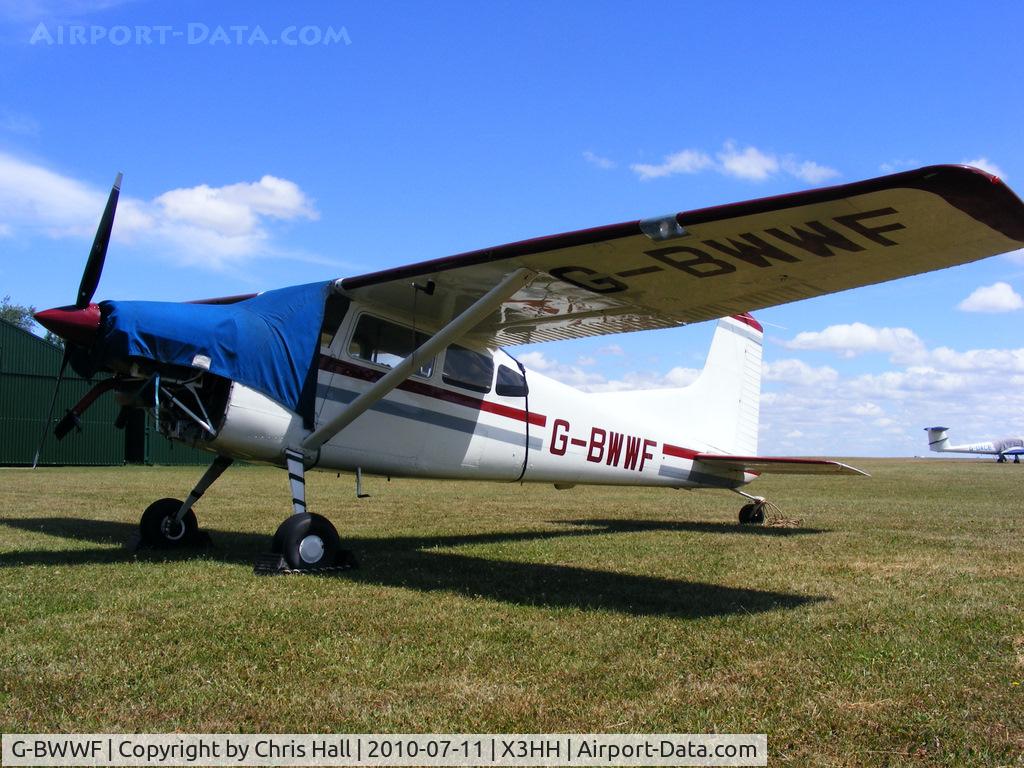 G-BWWF, 1962 Cessna 185A Skywagon C/N 185-0240, at Hinton in the Hedges