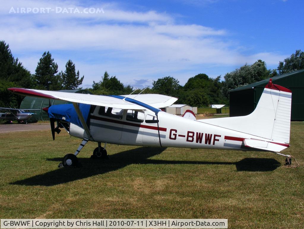 G-BWWF, 1962 Cessna 185A Skywagon C/N 185-0240, at Hinton in the Hedges