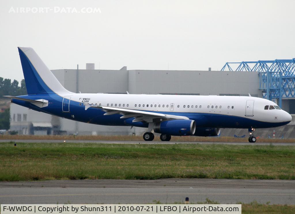 F-WWDG, 2010 Airbus ACJ320 (A320-214/CJ) C/N 4795, C/n 4388 - To be '556' for Royal Oman Air Force