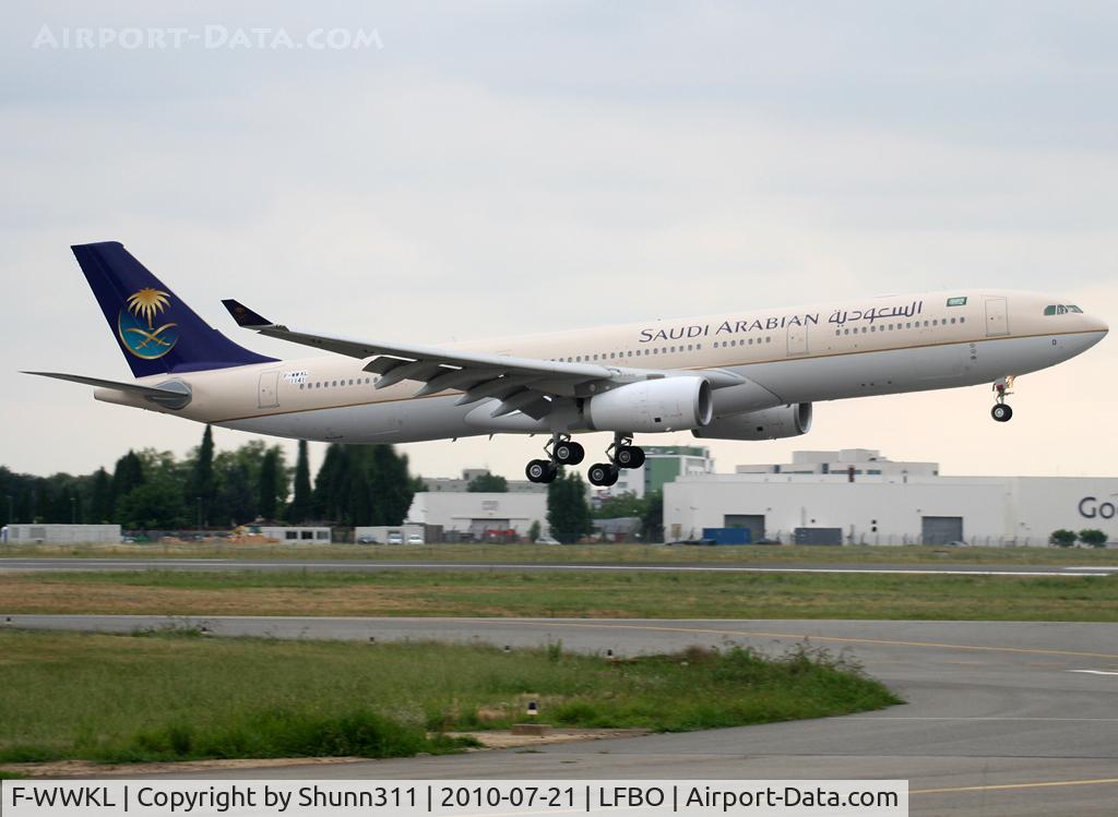 F-WWKL, 2010 Airbus A330-343X C/N 1141, C/n 1141 - To be HZ-AQD