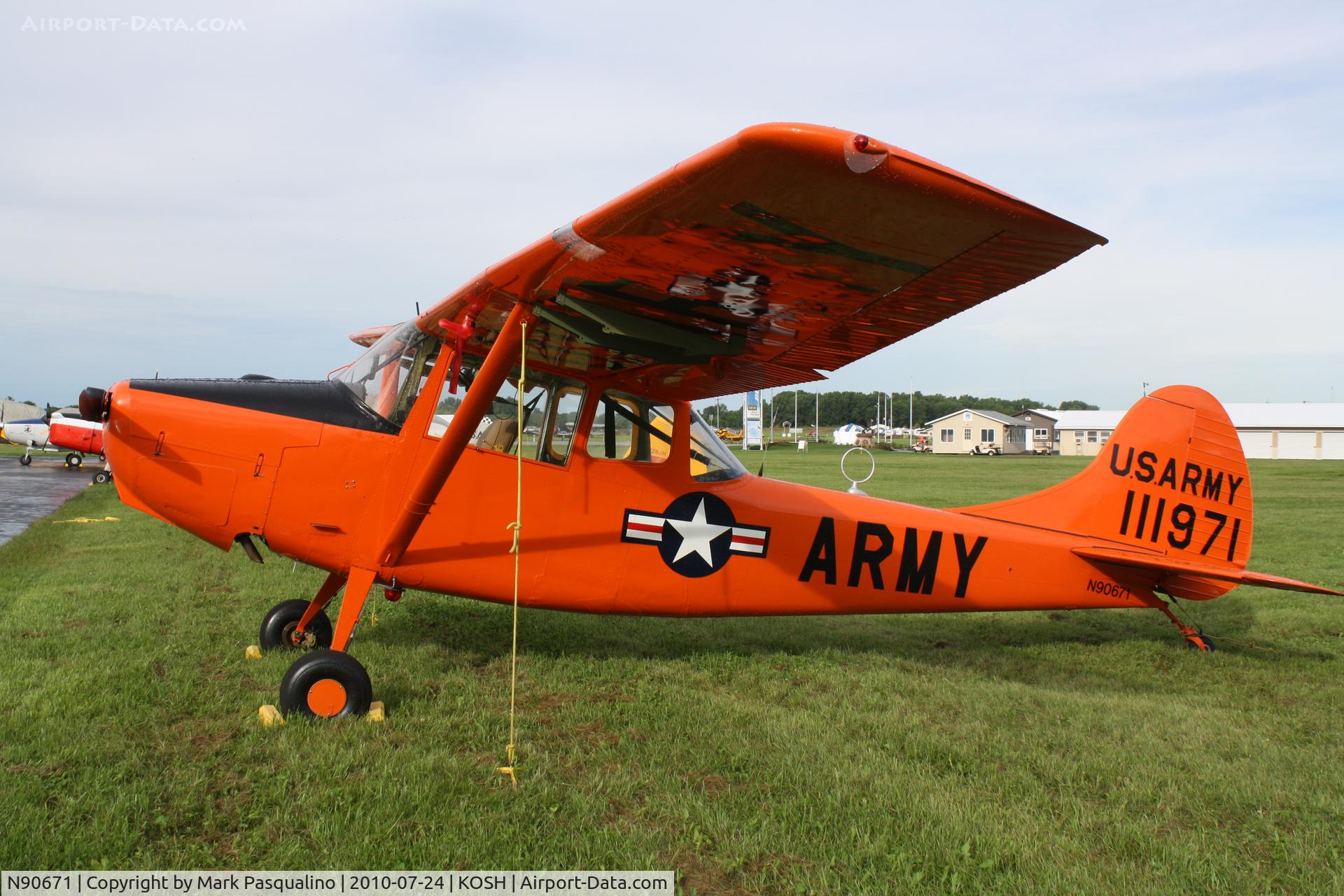 N90671, 1951 Cessna O-1A Bird Dog C/N 22285, Cessna 305A