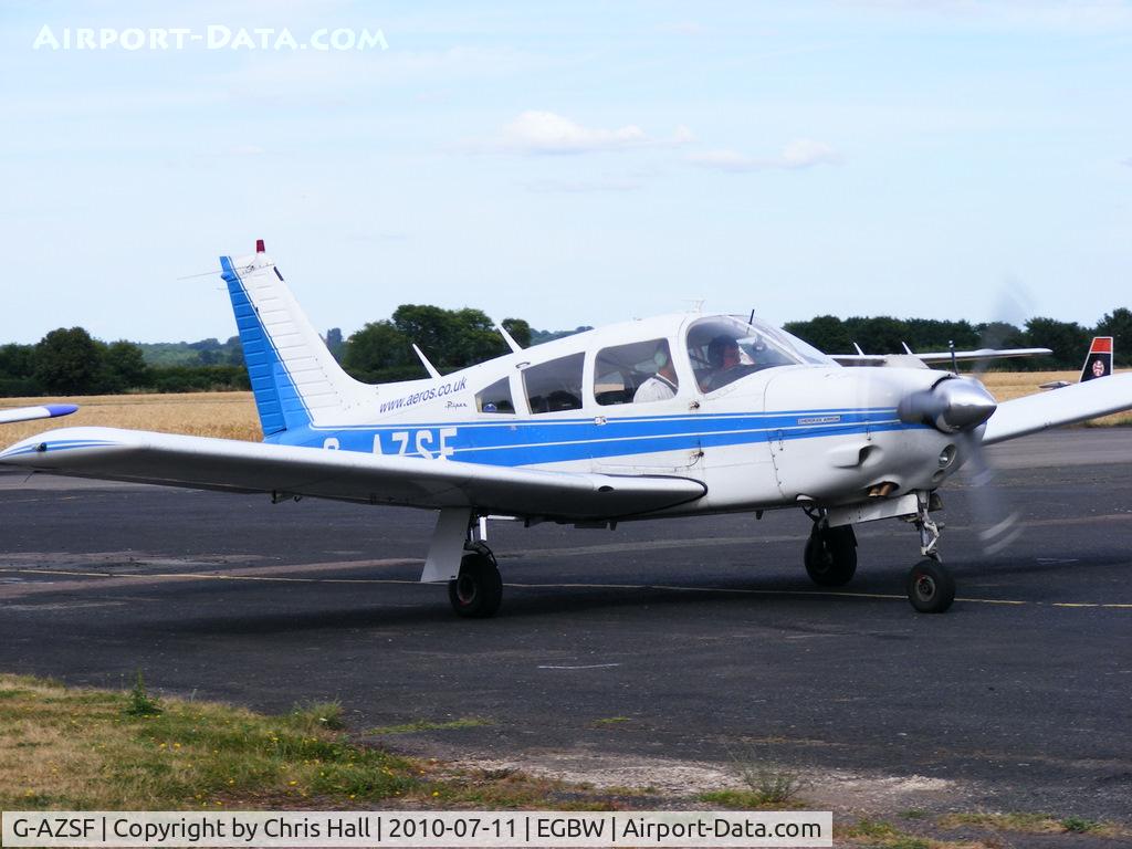 G-AZSF, 1972 Piper PA-28R-200-2 Cherokee Arrow II C/N 28R-7235048, privately owned