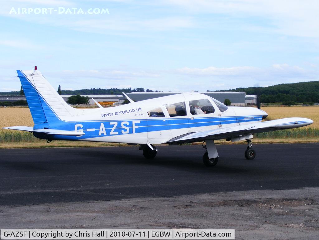 G-AZSF, 1972 Piper PA-28R-200-2 Cherokee Arrow II C/N 28R-7235048, privately owned