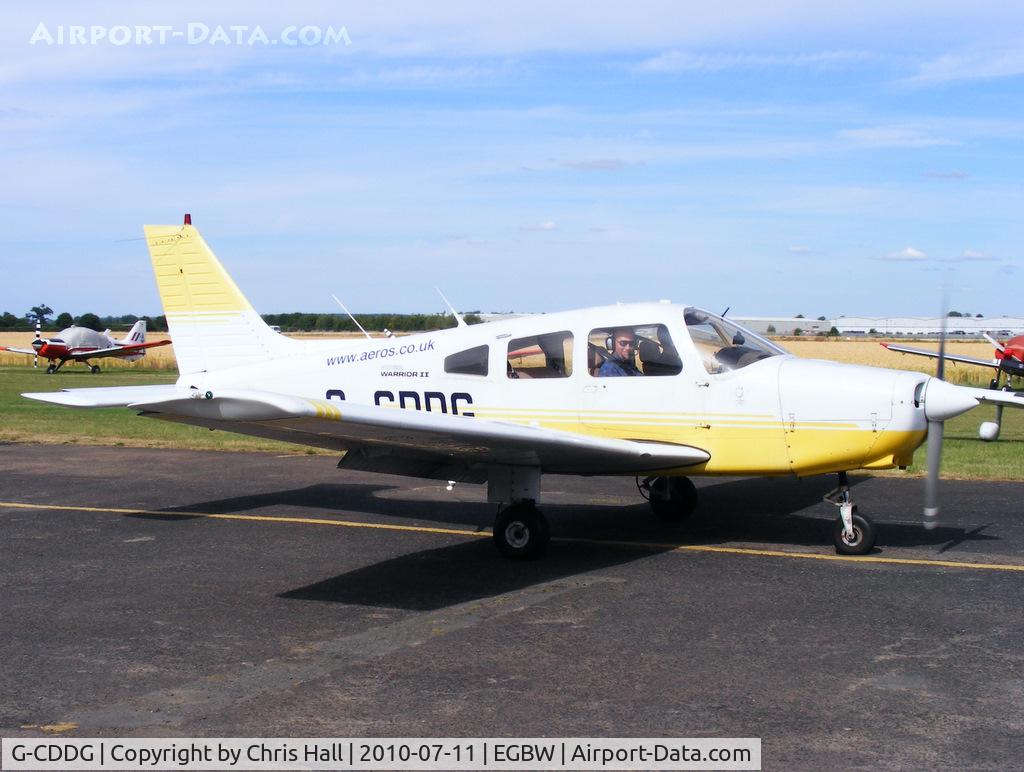 G-CDDG, 1988 Piper PA-28-161 Cherokee Warrior II C/N 2816065, privately owned