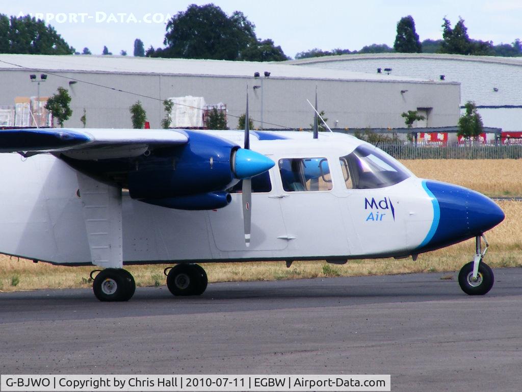 G-BJWO, 1973 Britten-Norman BN-2A-26 Islander C/N 334, Metachem Diagnostics Ltd
