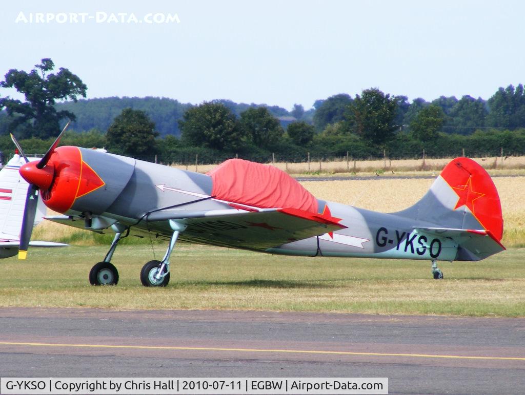G-YKSO, 1979 Yakovlev Yak-50 C/N 791506, Classic Displays Ltd