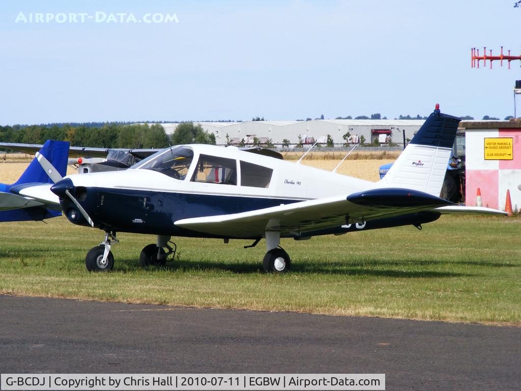 G-BCDJ, 1968 Piper PA-28-140 Cherokee C/N 28-24276, privately owned