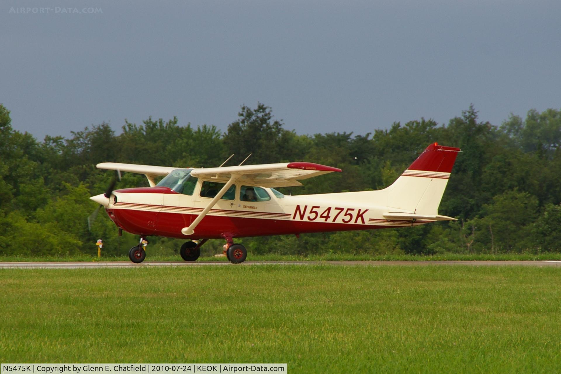 N5475K, Cessna 172P C/N 17274141, Take-off roll, RY 14