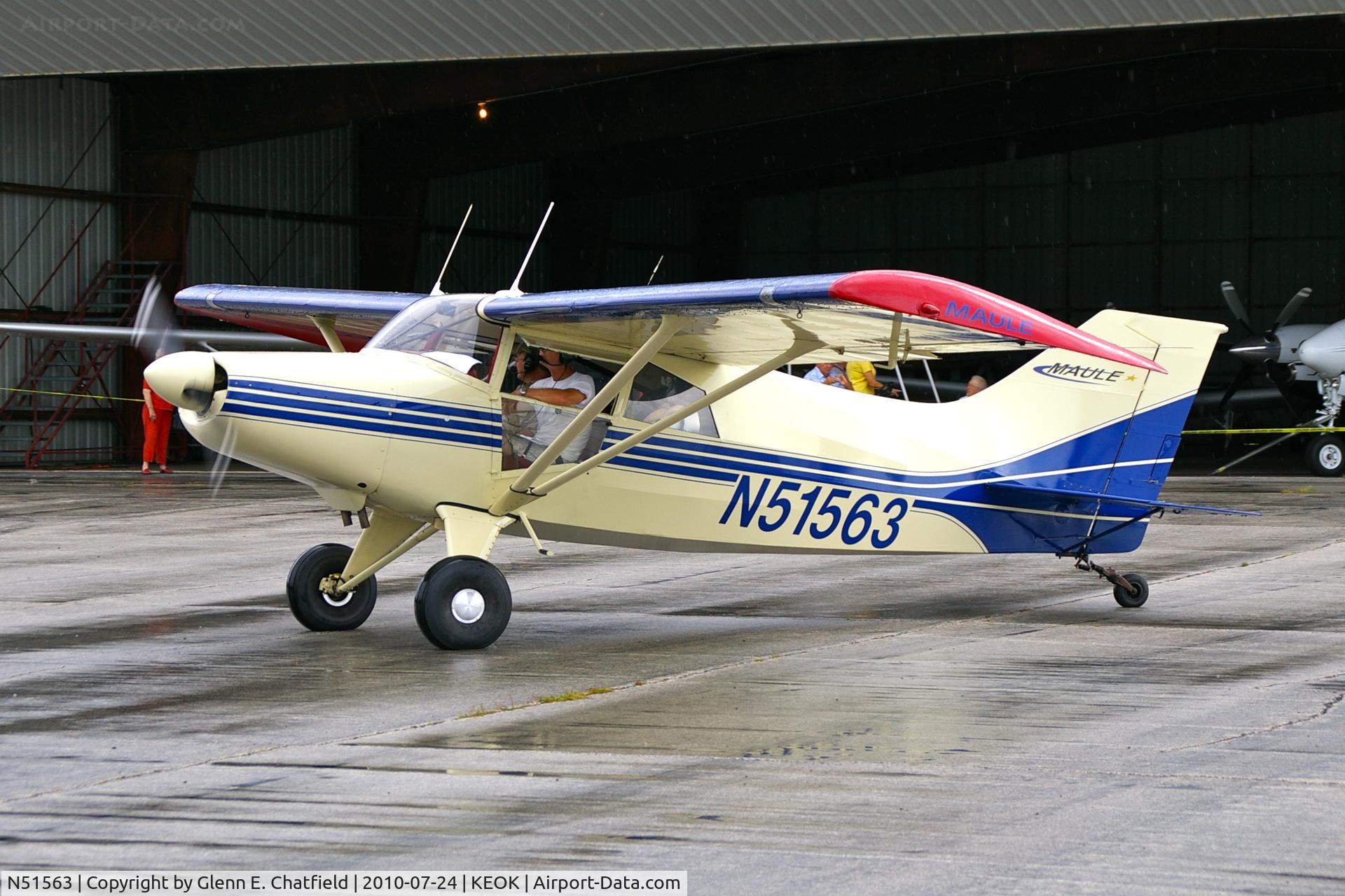 N51563, 1974 Maule M-5-210C Strata Rocket C/N 6015C, Taxiing to RY 14 for departure
