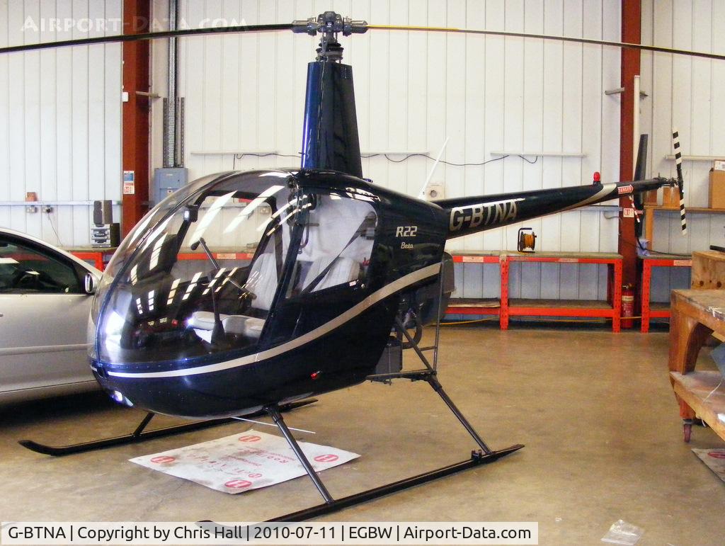 G-BTNA, 1991 Robinson R22 Beta C/N 1800, privately owned