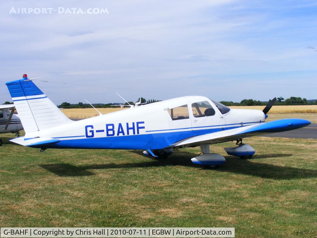 G-BAHF, 1971 Piper PA-28-140 Cherokee C/N 28-7125215, BJ Services (Midlands) Ltd