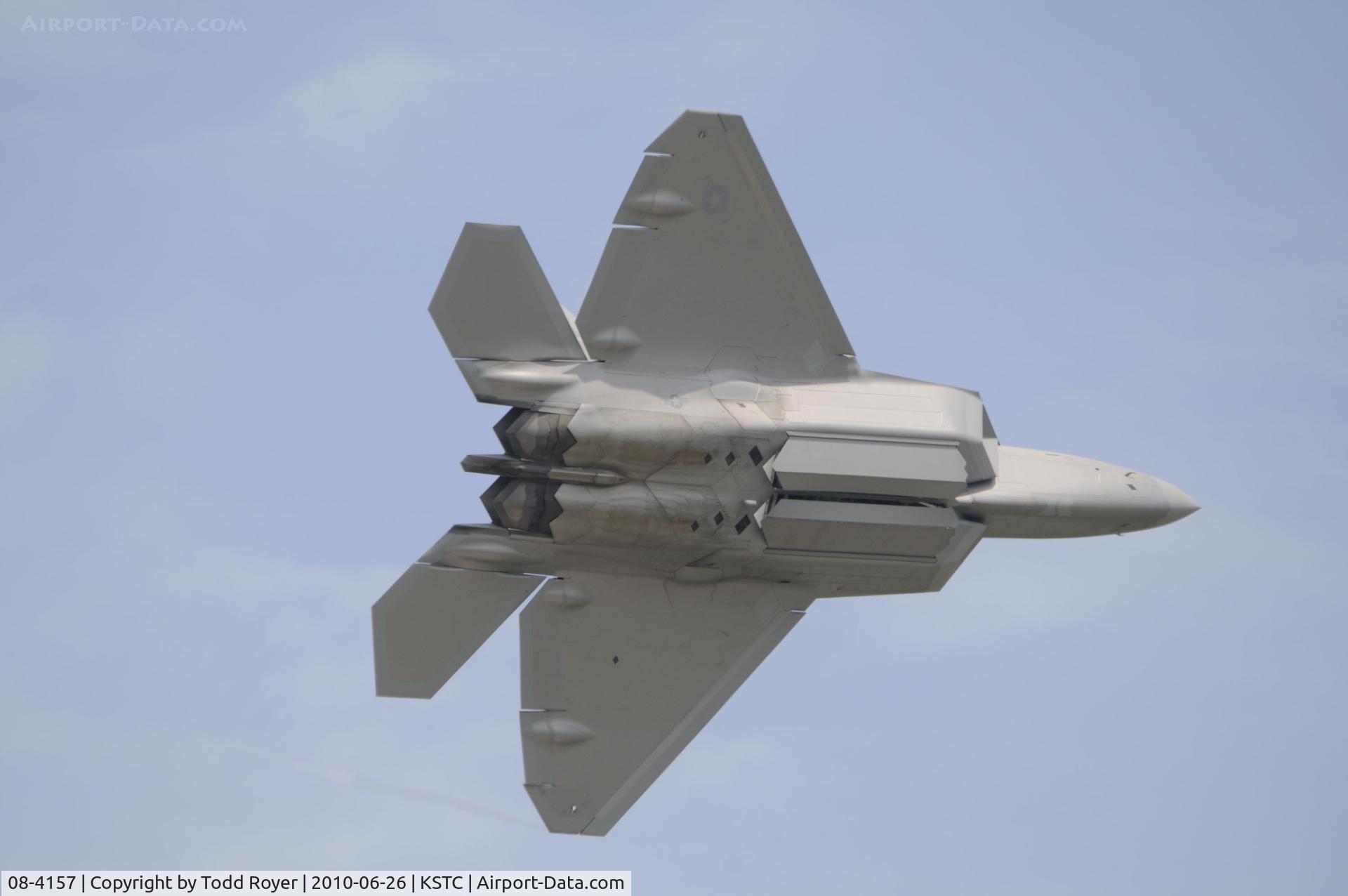 08-4157, 2008 Lockheed F-22A Raptor C/N 4157, F-22 Raptor