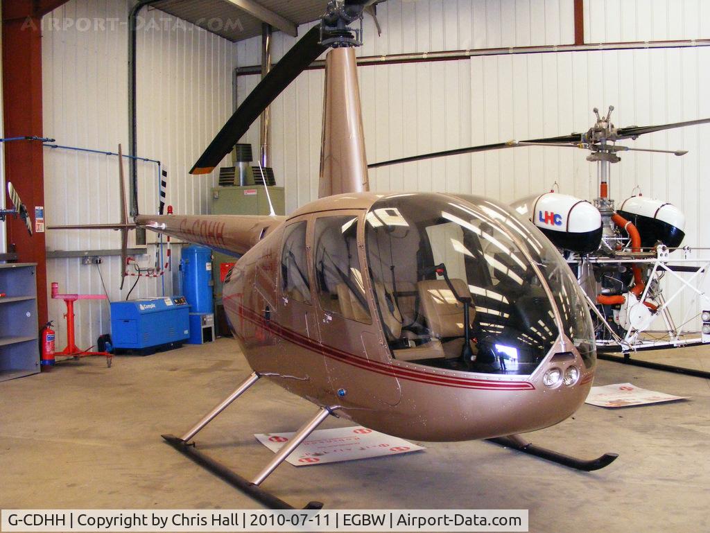 G-CDHH, 2005 Robinson R44 Raven II C/N 10660, Forest Fencing Ltd