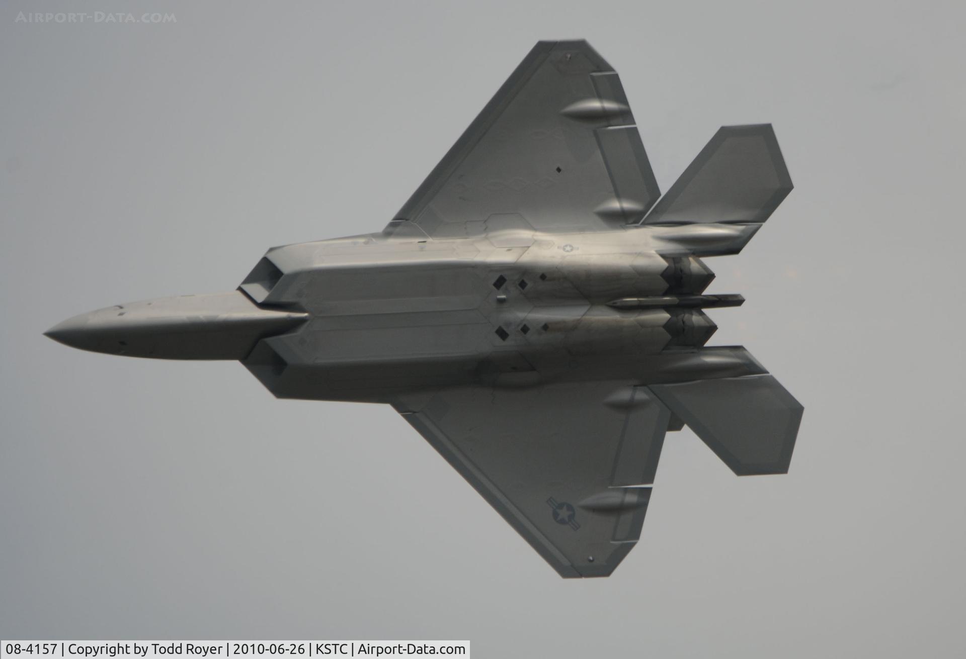 08-4157, 2008 Lockheed F-22A Raptor C/N 4157, F-22 Raptor