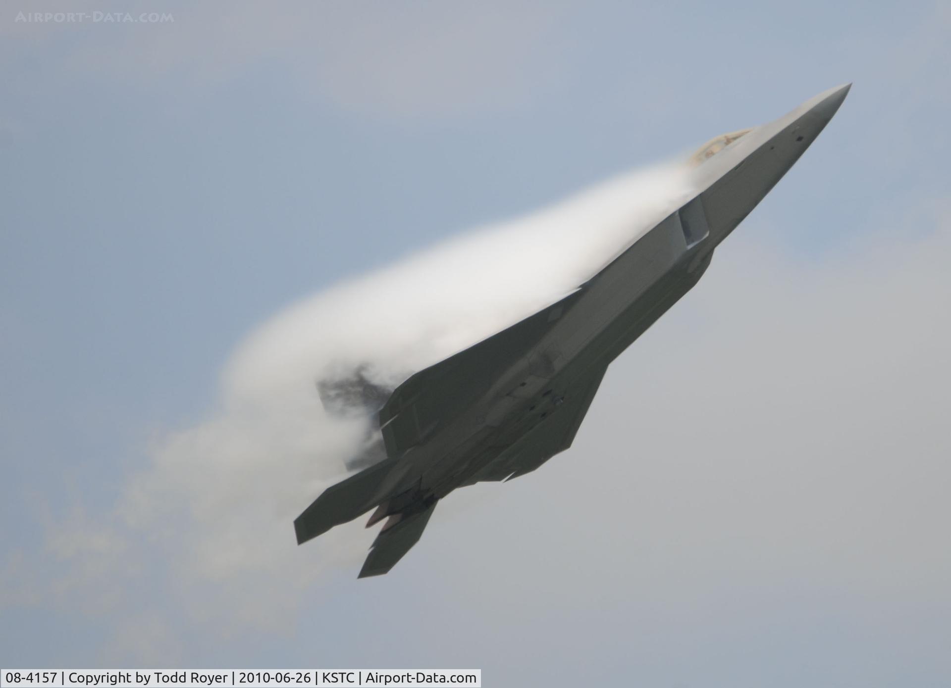 08-4157, 2008 Lockheed F-22A Raptor C/N 4157, F-22 Raptor