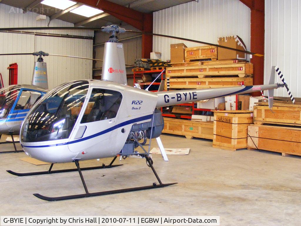 G-BYIE, 1999 Robinson R22 Beta C/N 2933, Givens Aviation
