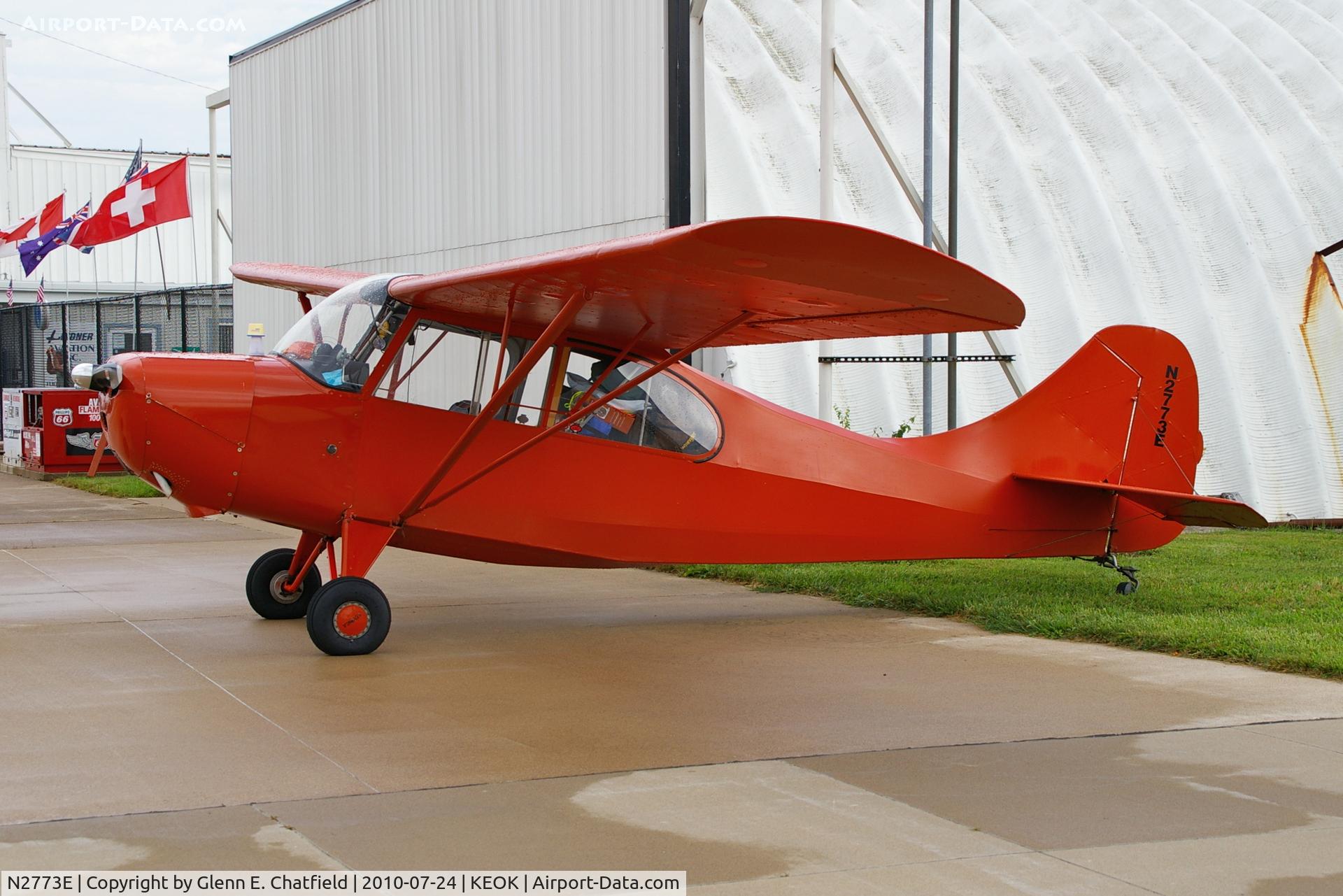 N2773E, 1946 Aeronca 7AC Champion C/N 7AC-6357, Parked for the L-bird fly-in