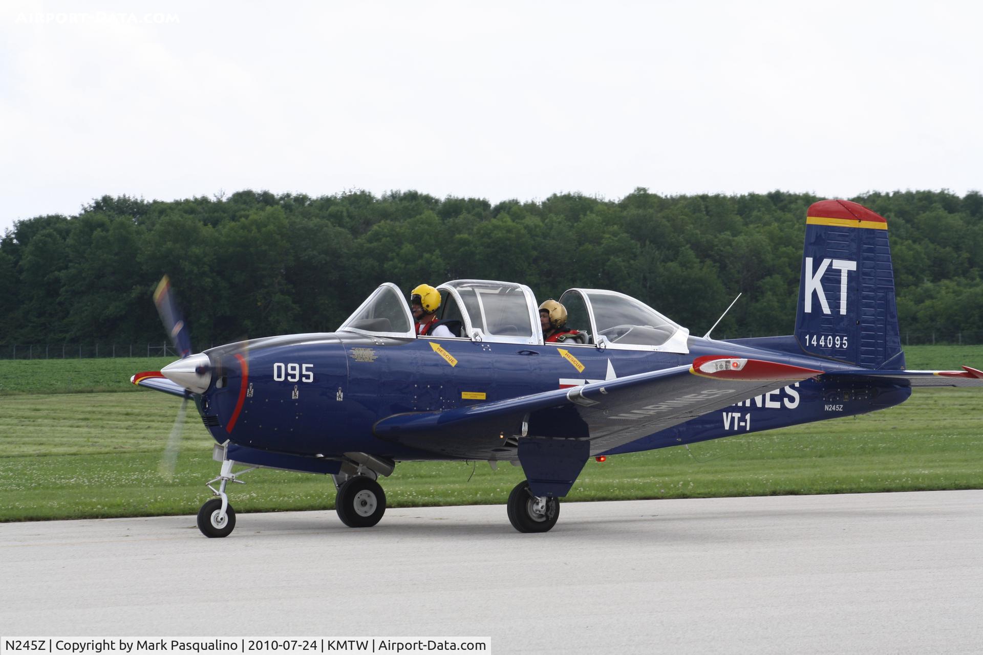 N245Z, 1957 Beech T-34B C/N 144095, Beech T-34B