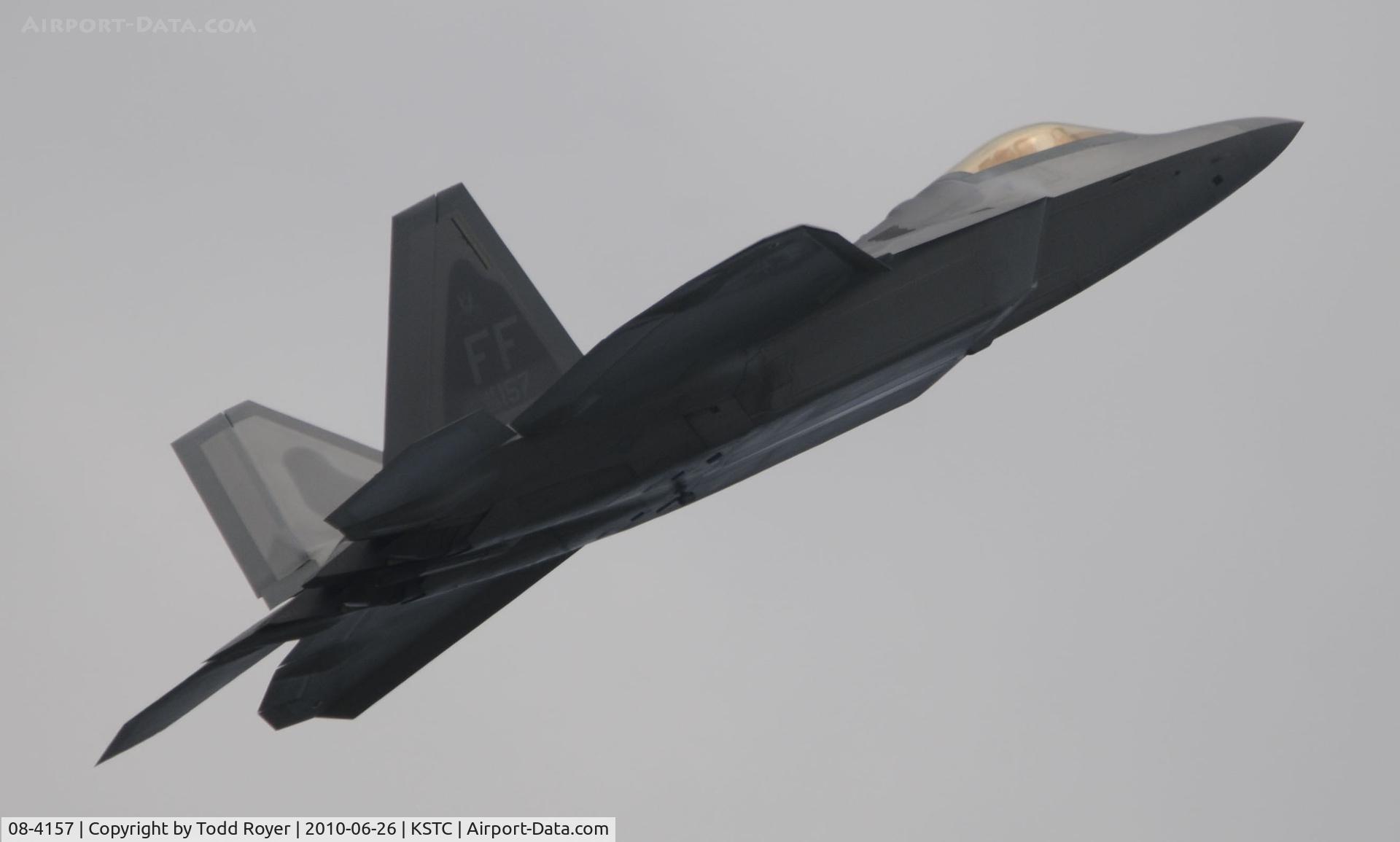 08-4157, 2008 Lockheed F-22A Raptor C/N 4157, F-22 Raptor