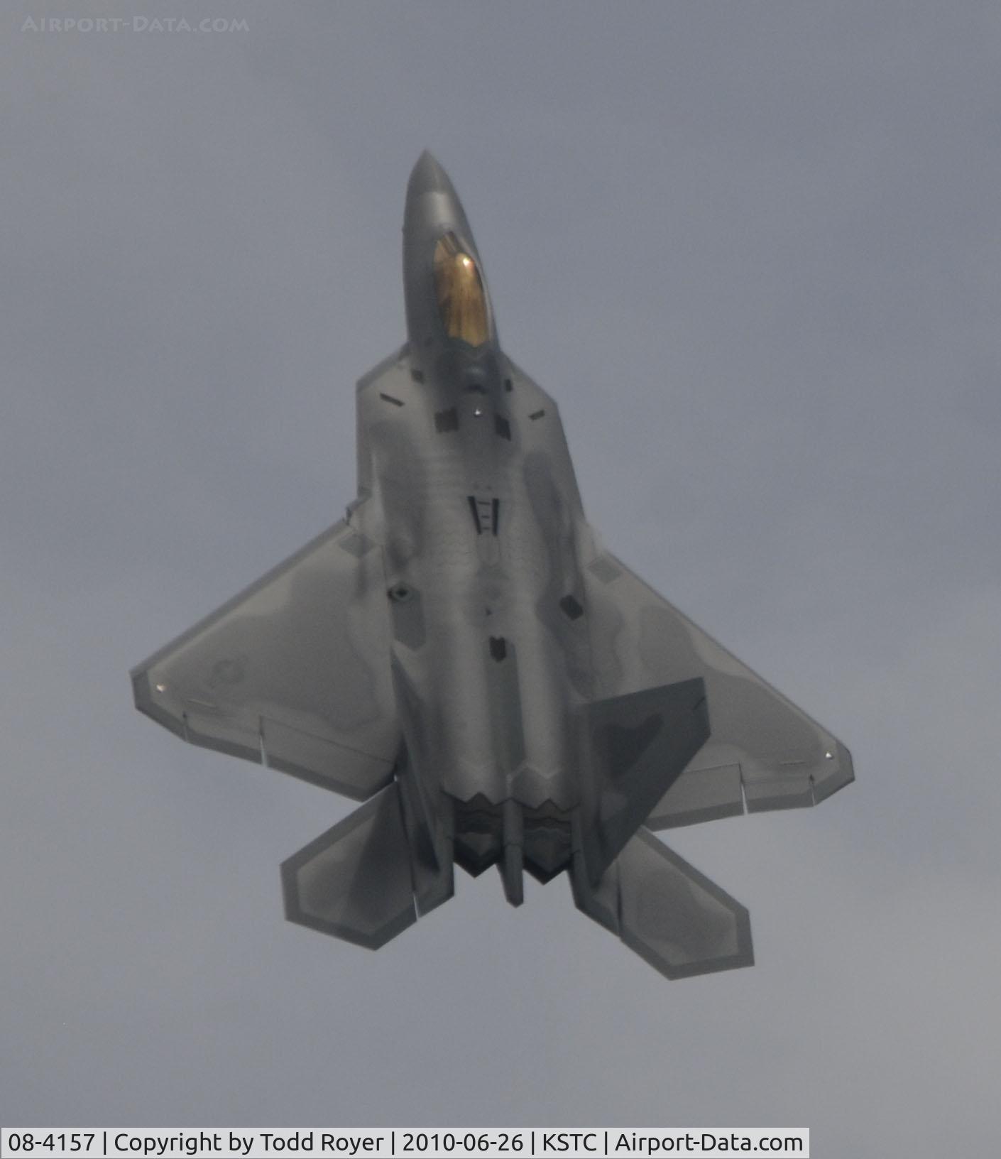 08-4157, 2008 Lockheed F-22A Raptor C/N 4157, F-22 Raptor