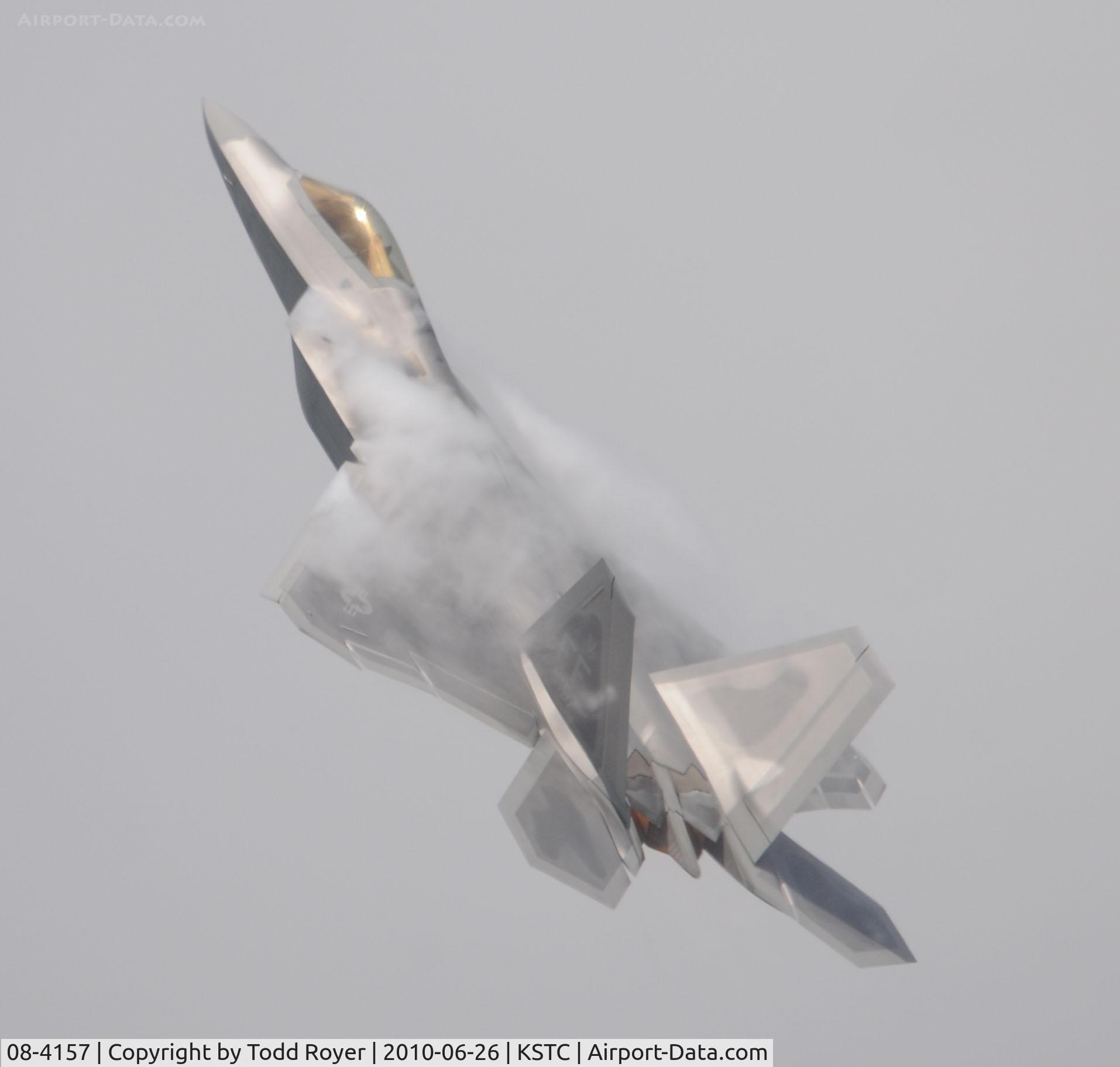 08-4157, 2008 Lockheed F-22A Raptor C/N 4157, F-22 Raptor