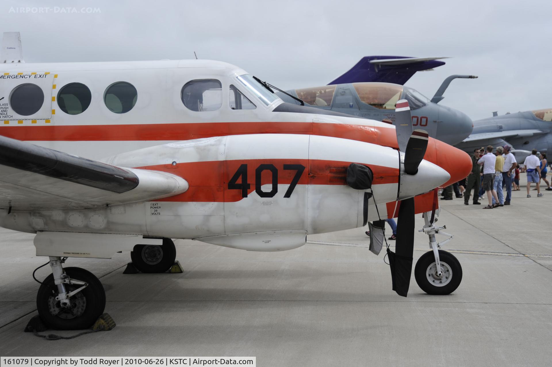 161079, Beechcraft T-44A Pegasus C/N LL-61, on display at the 2010 Great Minnesota Air Show