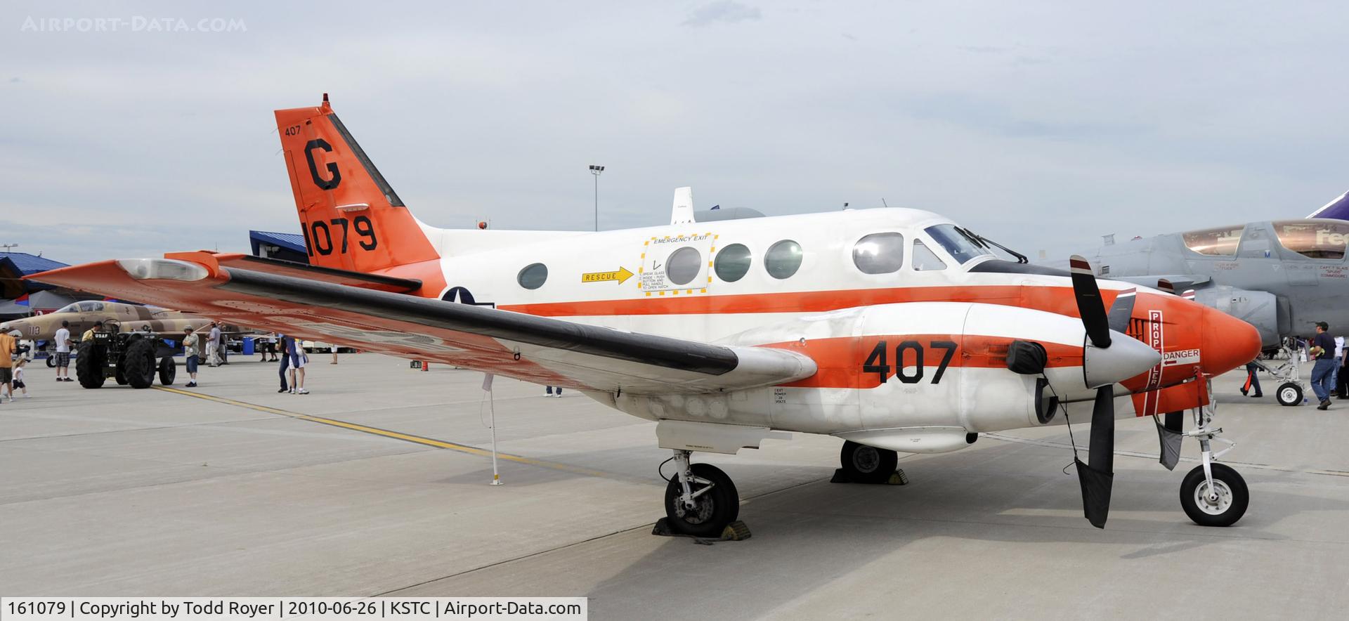 161079, Beechcraft T-44A Pegasus C/N LL-61, on display at the 2010 Great Minnesota Air Show
