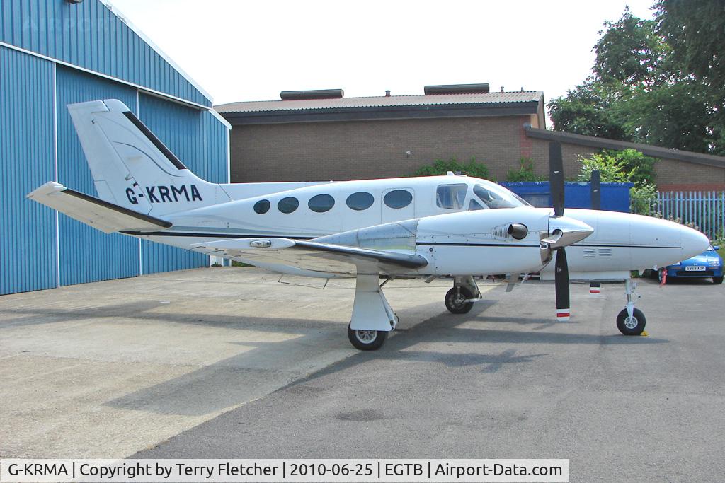 G-KRMA, 1980 Cessna 425 Corsair C/N 425-0003, Based 1980 Cessna CESSNA 425, c/n: 425-0003 at Booker