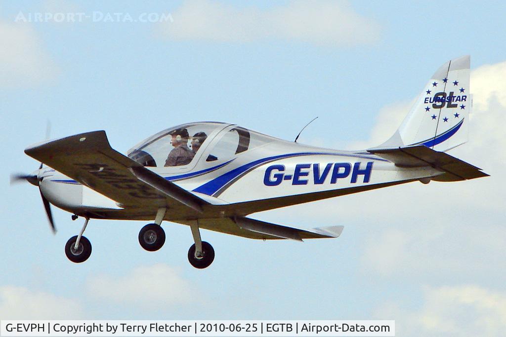 G-EVPH, 2009 Aerotechnik EV-97 Eurostar SL C/N LAA 315B-14951, 2009 Aerotechnik EV-97 Eurostar SL, c/n: LAA 315B-14951 at AeroExpo 2010