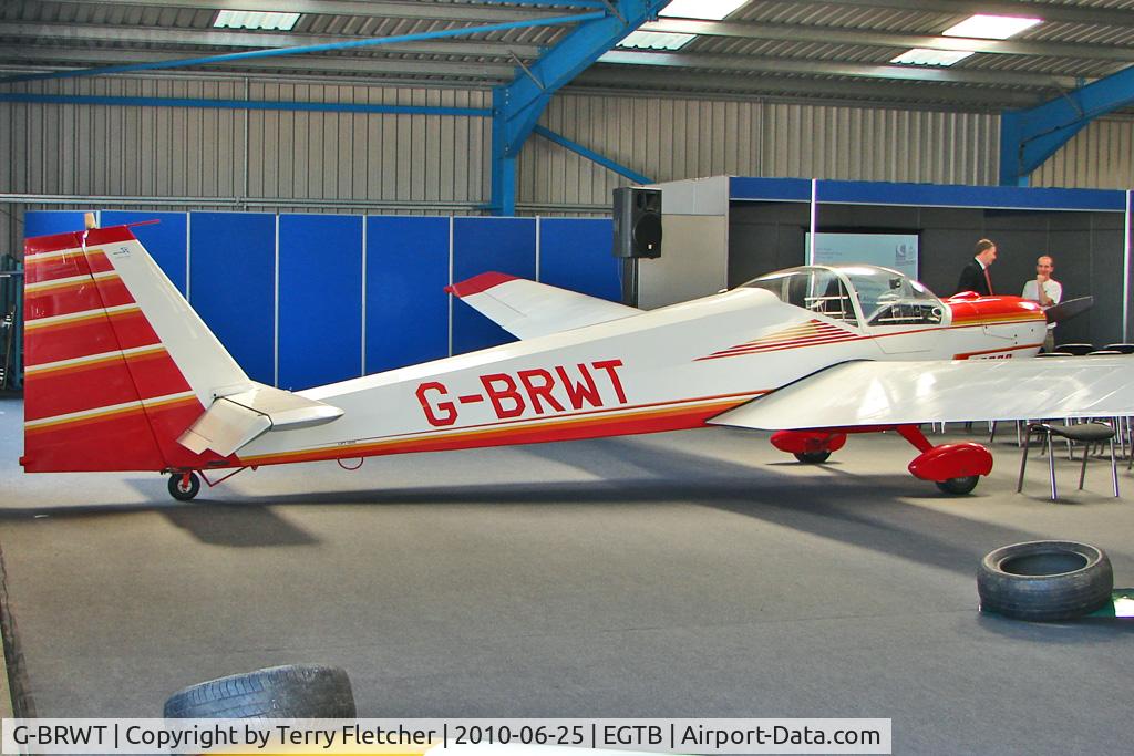 G-BRWT, 1990 Scheibe SF-25C Falke C/N 44480, 1984 Cessna 425, c/n: 425-0194 at Booker