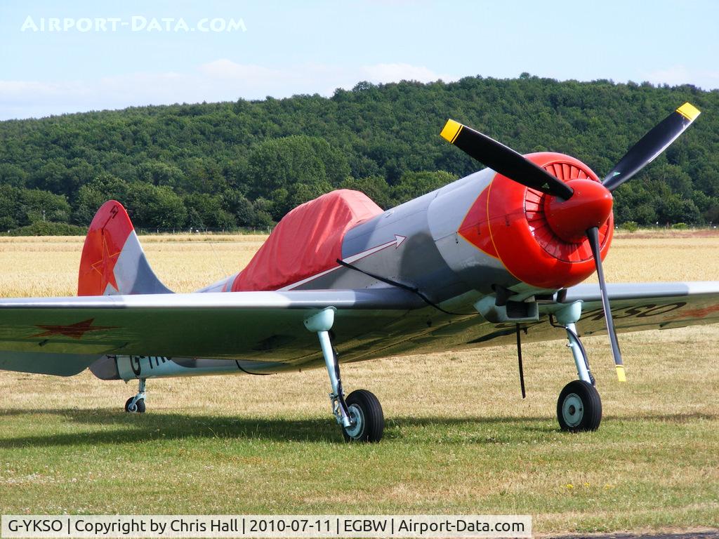 G-YKSO, 1979 Yakovlev Yak-50 C/N 791506, Classic Displays Ltd