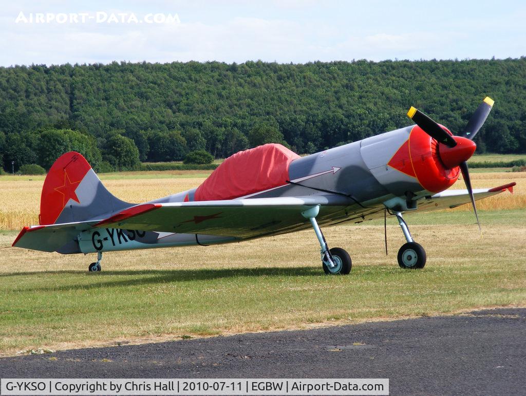 G-YKSO, 1979 Yakovlev Yak-50 C/N 791506, Classic Displays Ltd