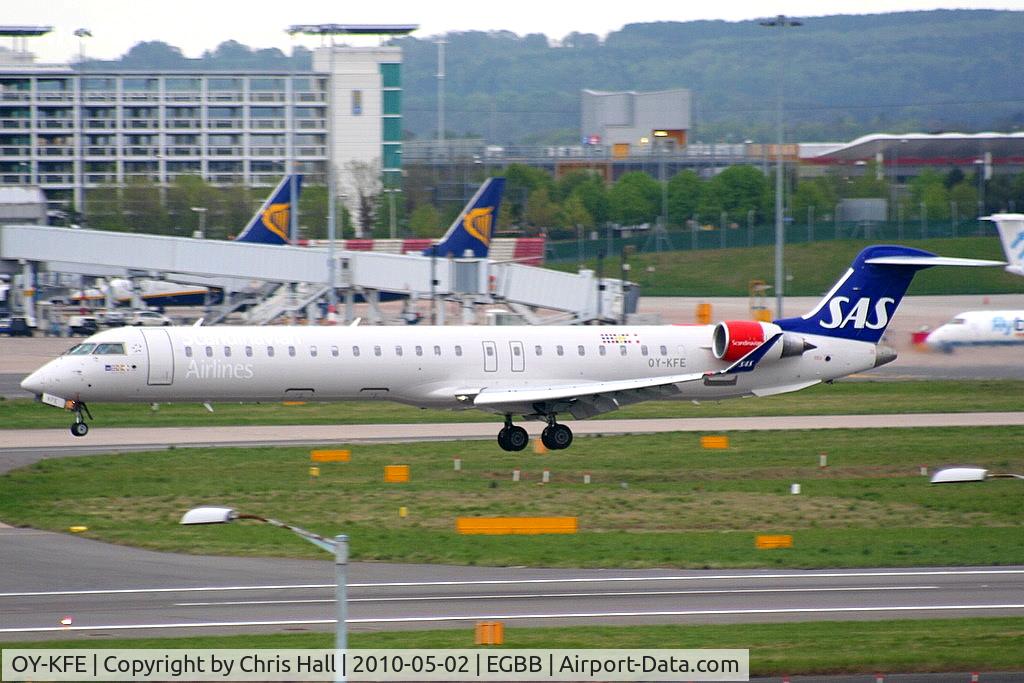 OY-KFE, 2009 Bombardier CRJ-900ER (CL-600-2D24) C/N 15224, SAS Denmark