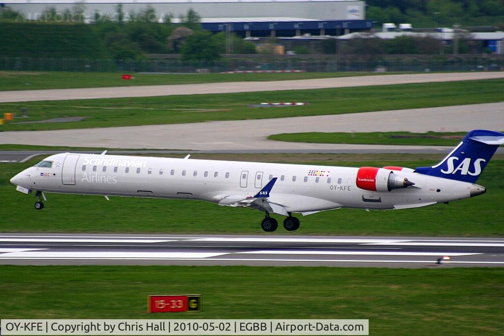 OY-KFE, 2009 Bombardier CRJ-900ER (CL-600-2D24) C/N 15224, SAS Denmark