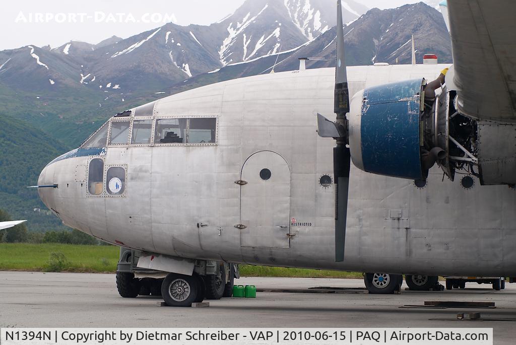 N1394N, 1953 Fairchild C-119F Flying Boxcar C/N 10840 (131673), C119