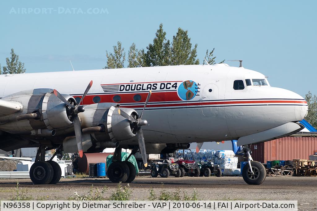 N96358, 1944 Douglas C-54E C/N 27284, Brooks Air DC4