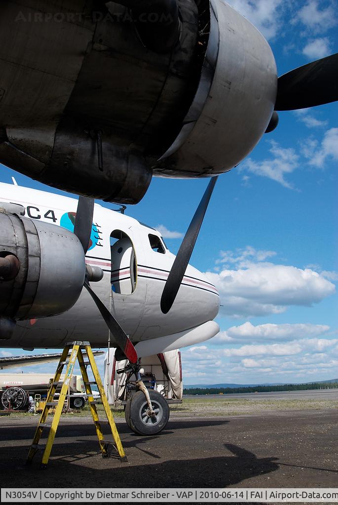 N3054V, 1945 Douglas C-54D Skymaster C/N 10547, Brooks Air DC4