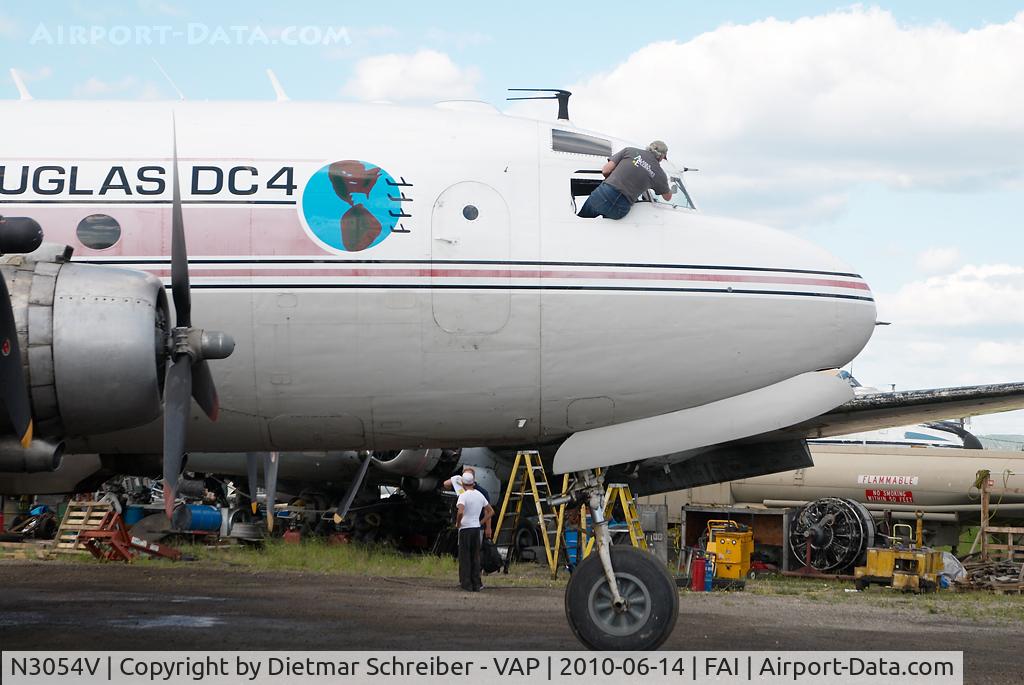 N3054V, 1945 Douglas C-54D Skymaster C/N 10547, Brooks Air DC4