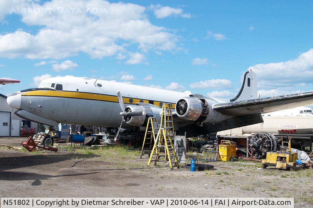 N51802, 1945 Douglas C-54G Skymaster C/N 35930, Brooks Air DC4
