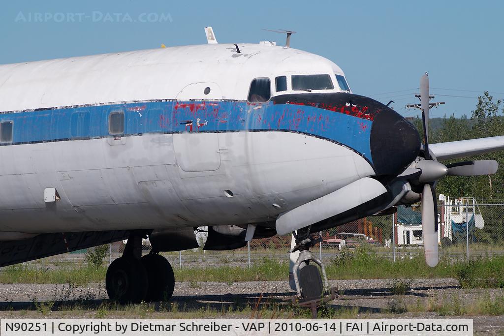 N90251, 1958 Douglas DC-7C Seven Seas C/N 45367, Brooks Air DC7