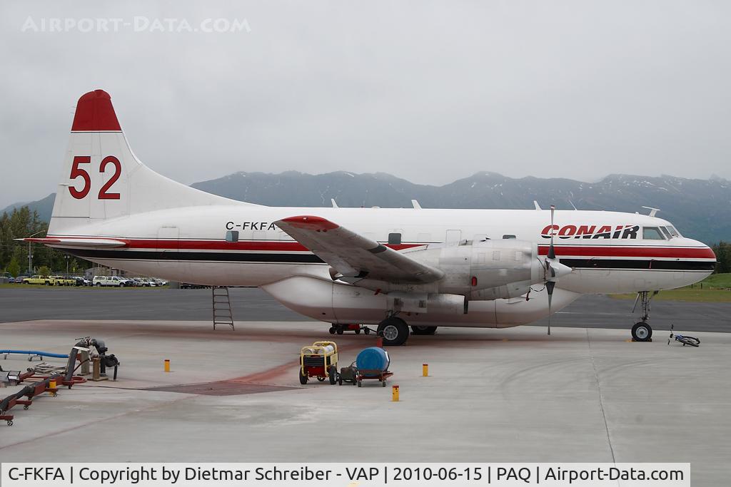 C-FKFA, 1953 Convair 580 C/N 100, Conair Convair 580